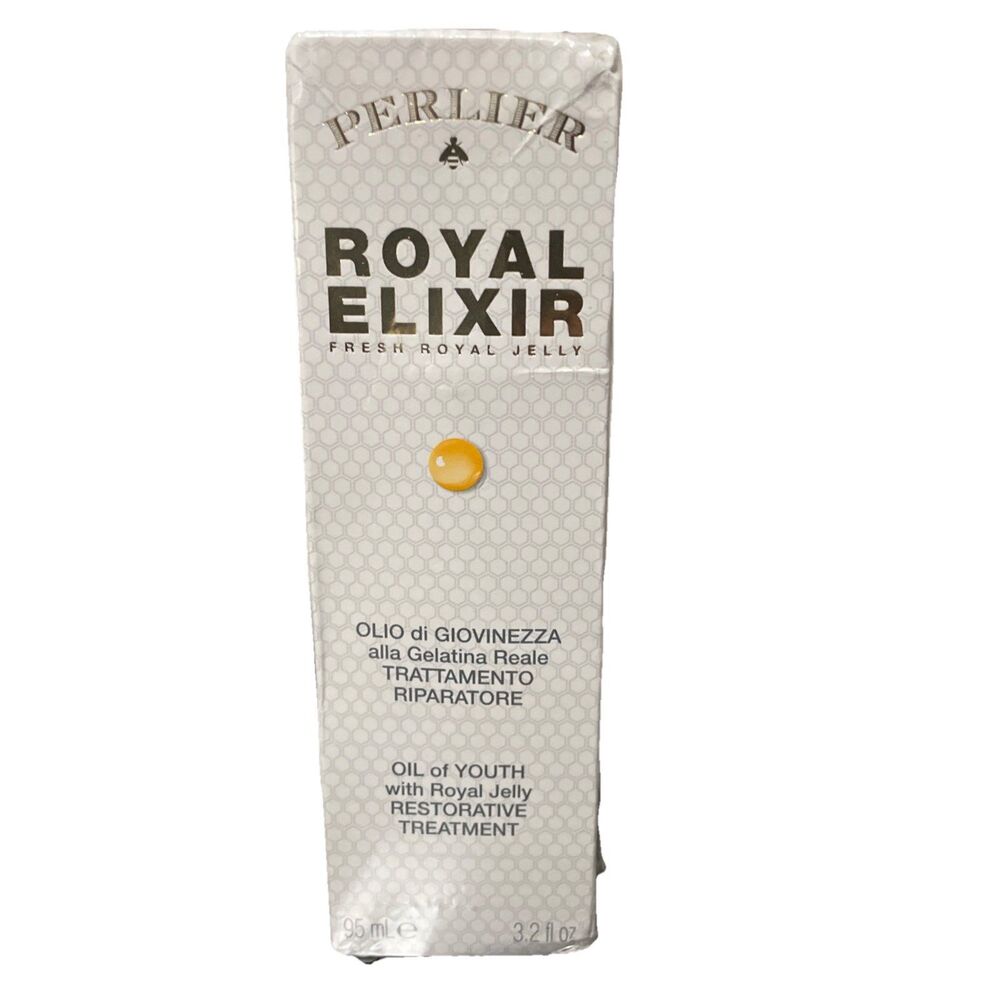 Perlier Royal Elixir Oil of Youth Royal Jelly Restorative Treatment 3.2 Oz Read